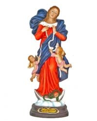 Statue en résine Marie qui défait les noeuds - 20 cm cm