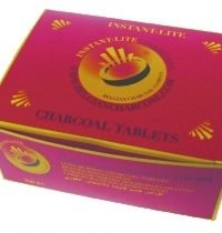 Boîte 10 x 10 rouleaux= 100 Charbons ardents allumage automat.