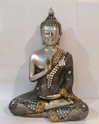 Bouddha argenté