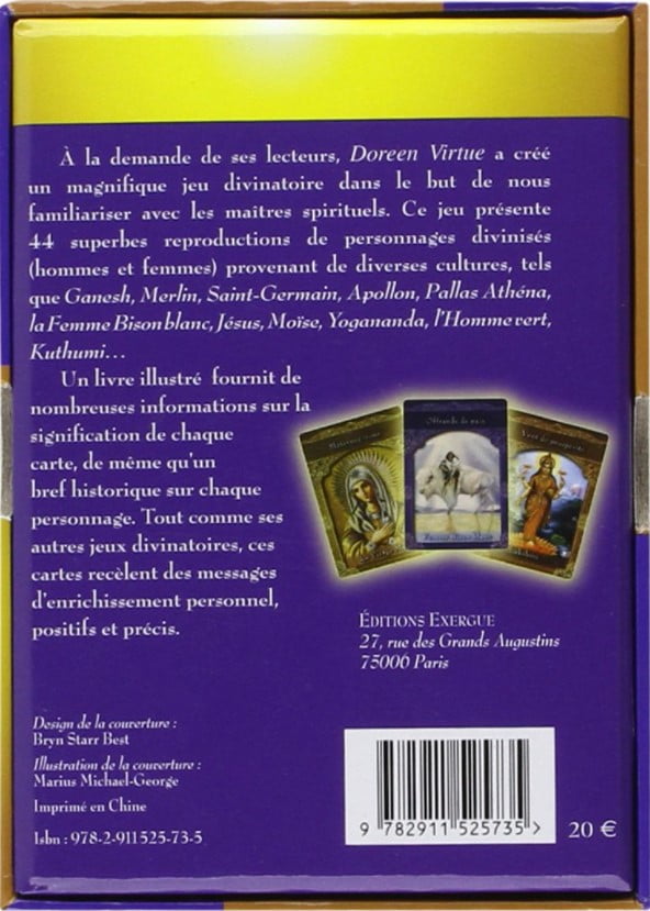 Cartes divinatoires des Maîtres Ascensionnés - Doreen Virtue – Image 3