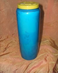 Bougie de sanctuaire pour NEUVAINE BLEUE (9 jours)