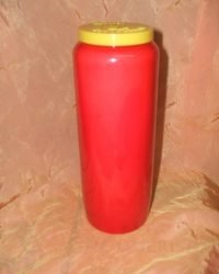 Bougie de sanctuaire pour NEUVAINE ROUGE (9 jours)