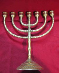 MENORAH LAITON MASSIF GM grand modèle