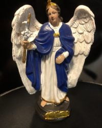 Statue en résine Archange Gabriel - 12 cm