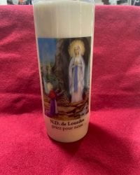 Neuvaine + encens Notre Dame de Lourdes