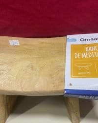 Banc de méditation en bois ( et sa notice )