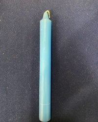 Bougie ésotérique bleu pâle