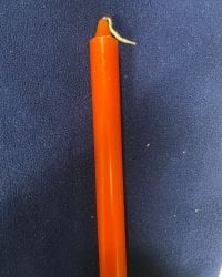 Bougie ésotérique orange