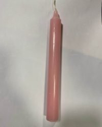 Bougie ésotérique rose pâle