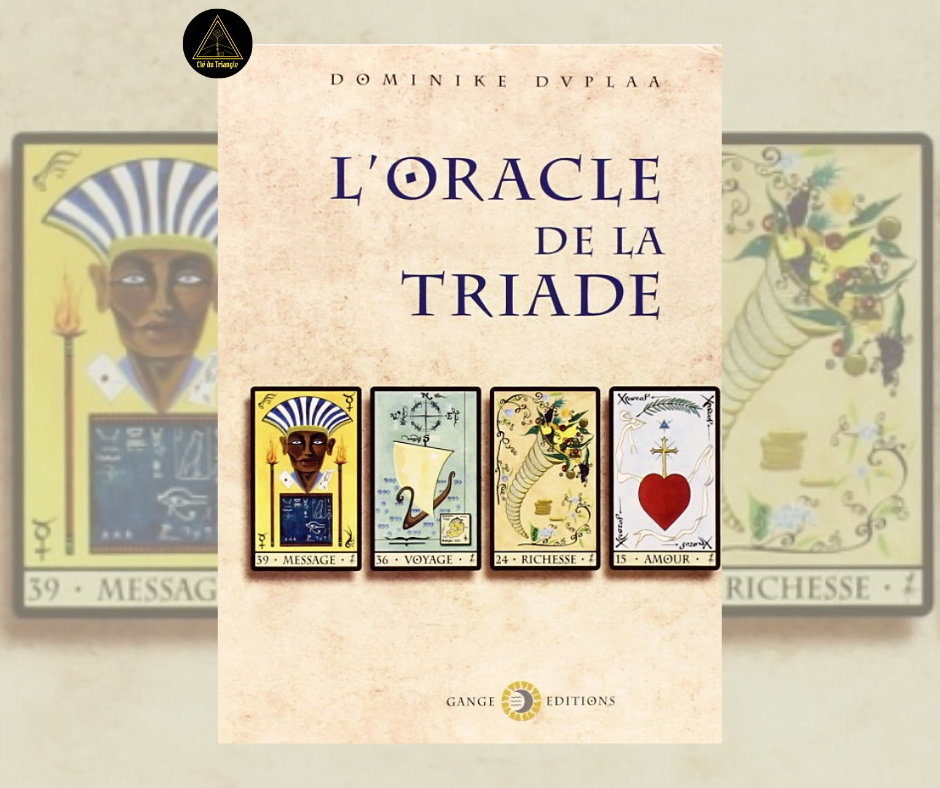 Livre L'Oracle de la Triade - Dominike Duplaa