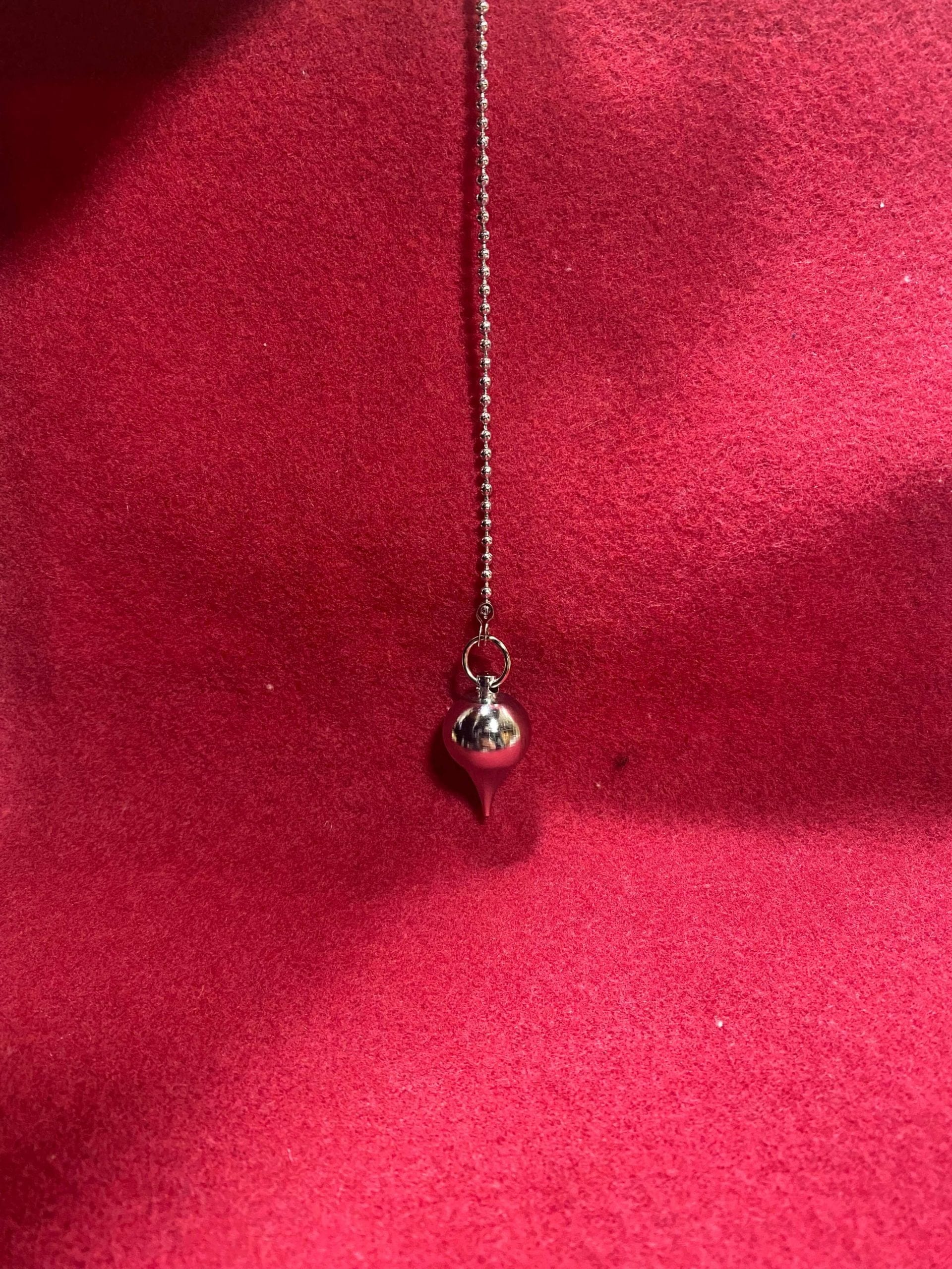 Pendule mini Luzi laiton chromé 16G