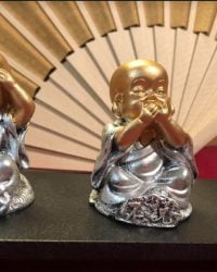 3 Bouddhas Chinois de la sagesse.