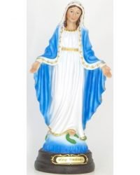 Statue résine Vierge Miraculeuse - 20 cm