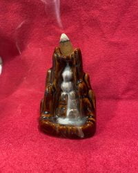 Brule encens brun en cascade