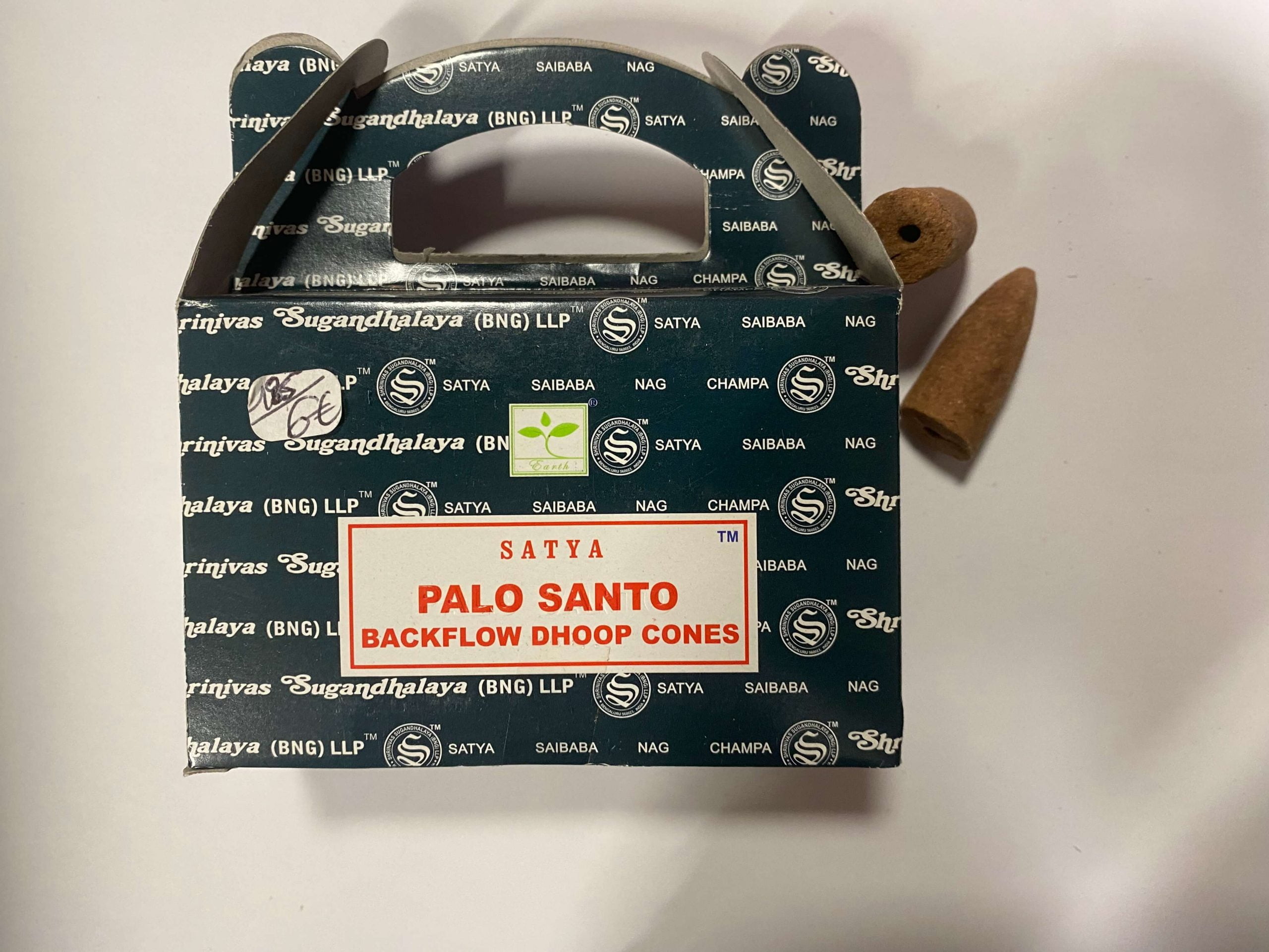 Cones encens backflow- Palo Santo