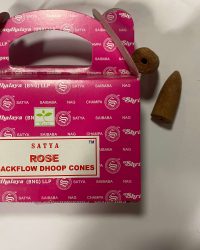 Cones encens backflow-Rose