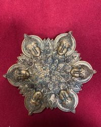 Porte encens indien Bouddha 14CM diamètre