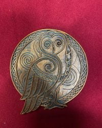 Porte encens indien hiboux 11CM diamètre