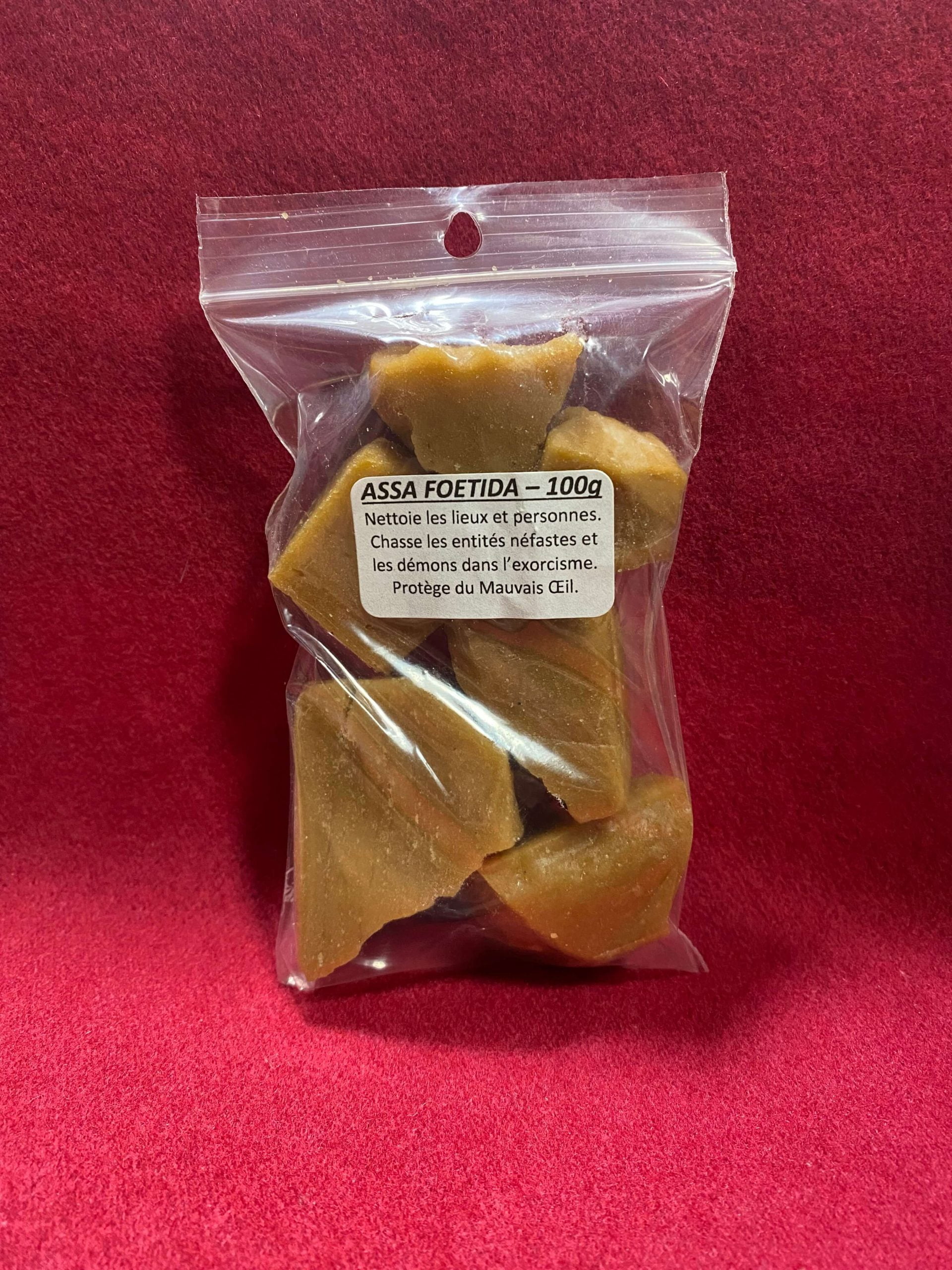 Assa foetida en gros morceaux - sachet de 100gr