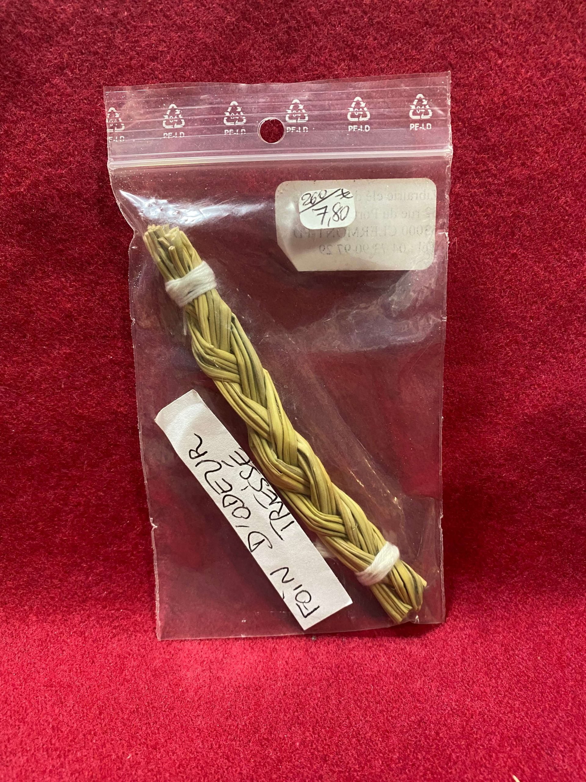 Foin d'odeur tressé