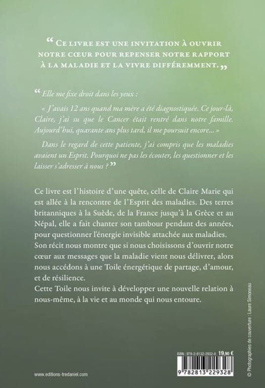 L'esprit des maladies - Les maladies ont des messages à vous transmettre - Claire Marie – Image 2
