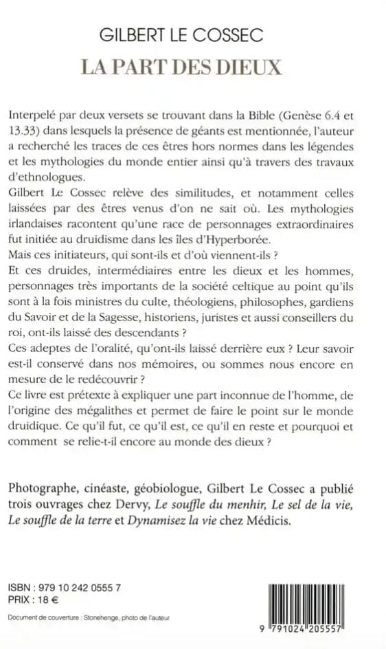 La part des dieux - D'où viennent les druides ? Gilbert le Cossec – Image 2