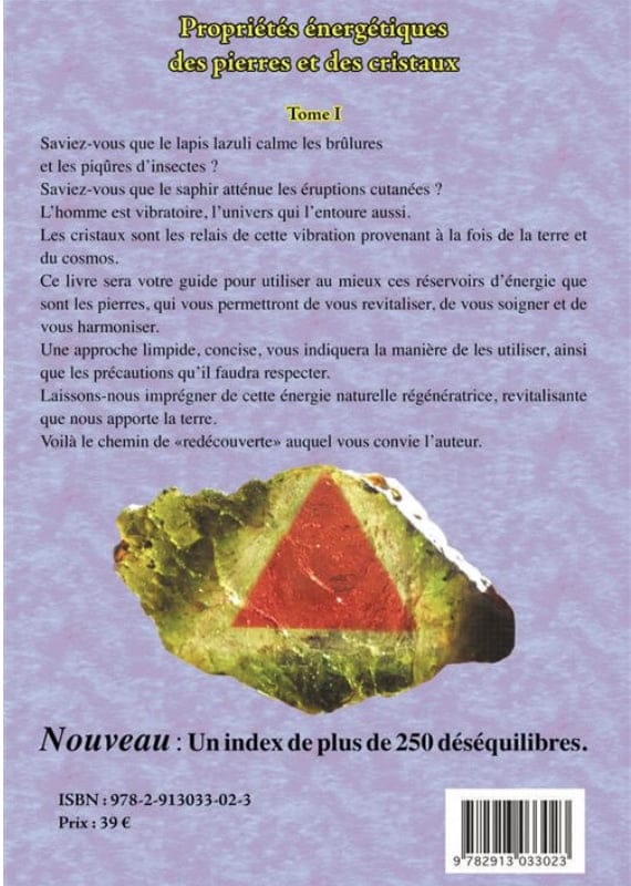 Propriétés énergétiques des pierres et des cristaux - Tome 1 - Jean Michel Garnier – Image 2