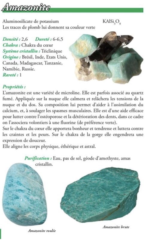 Propriétés énergétiques des pierres et des cristaux - Tome 1 - Jean Michel Garnier – Image 3