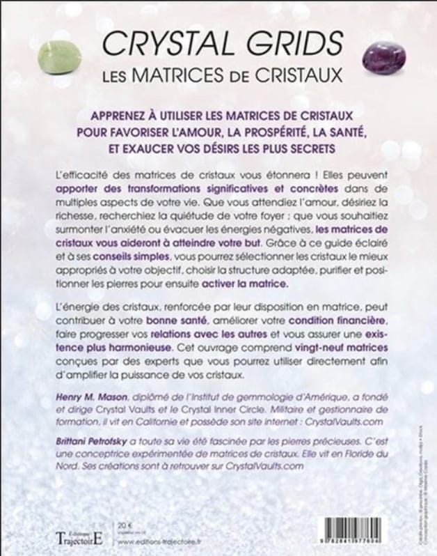 Crystal grids - Les matrices de cristaux - Associez et concentrez les énergies des pierres - Henry M.Mason / Brittani Petrofsky – Image 2