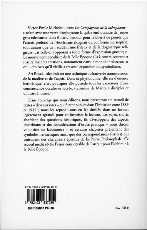 L'Alchimie par les occultistes de la Belle Epoque – Image 2