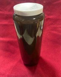 Bougie de neuvaine noire