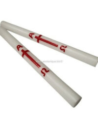 Cierge de bapteme catholique - 30CM