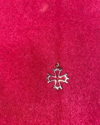 Croix Cathare en plaqué OR