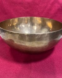 Bol tibétain 21cm de diamètre 8,5cm hauteur