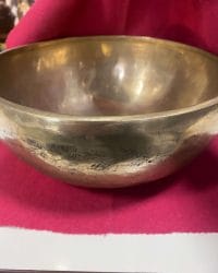 Bol tibétain 25cm diamètre 10,5cm hauteur