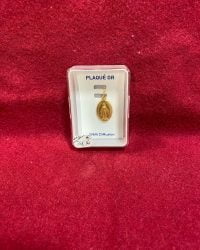 Médaille de la Vierge Miraculeuse en plaqué OR ( recto-verso )