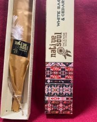 Native soul ( nations premières ) Encens green tree - White sage and cedar ( sauge blanche et cèdre )