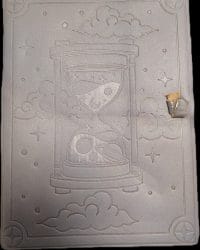 Grimoire en cuir Élément Air