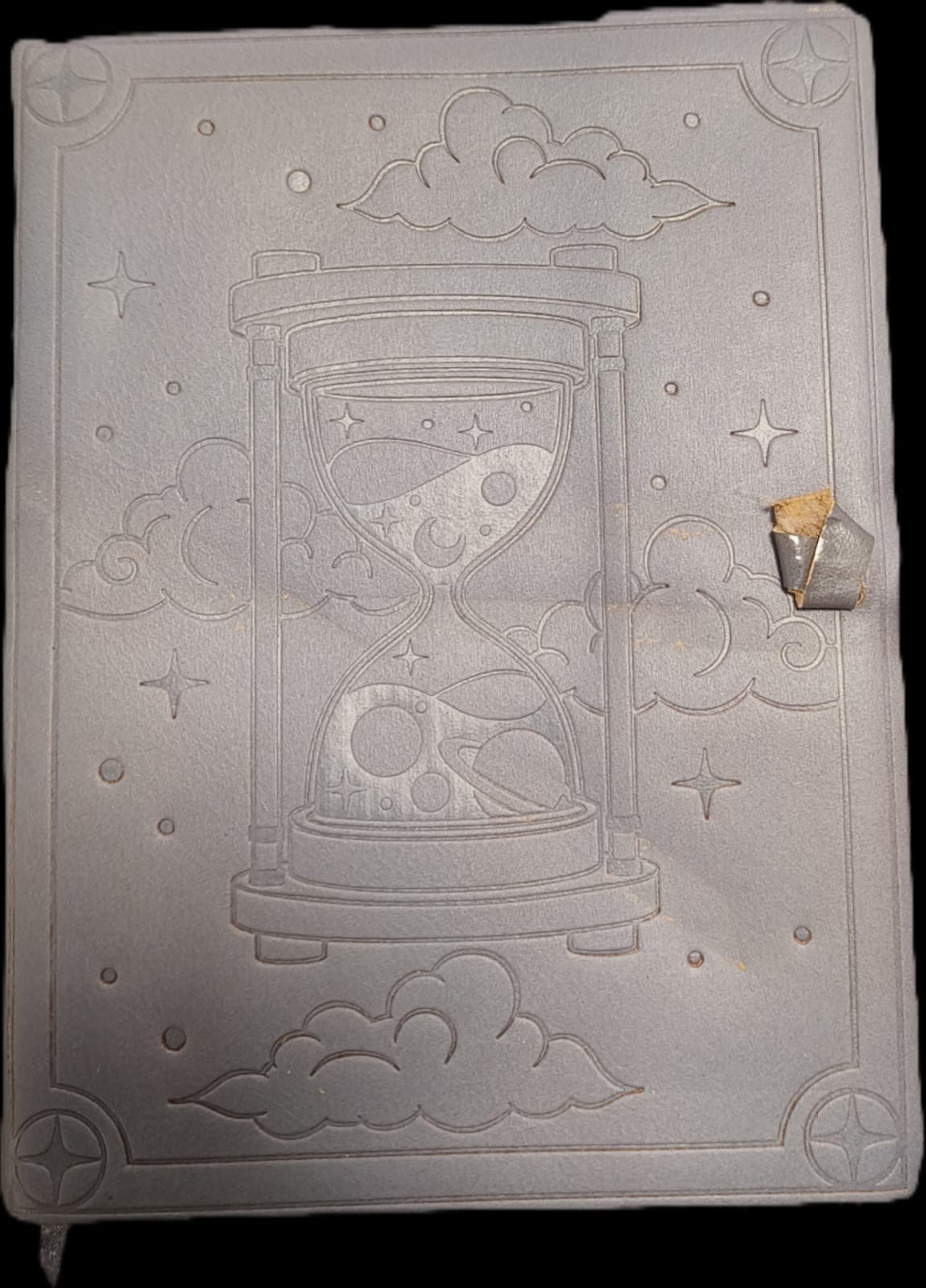 Grimoire en cuir Élément Air