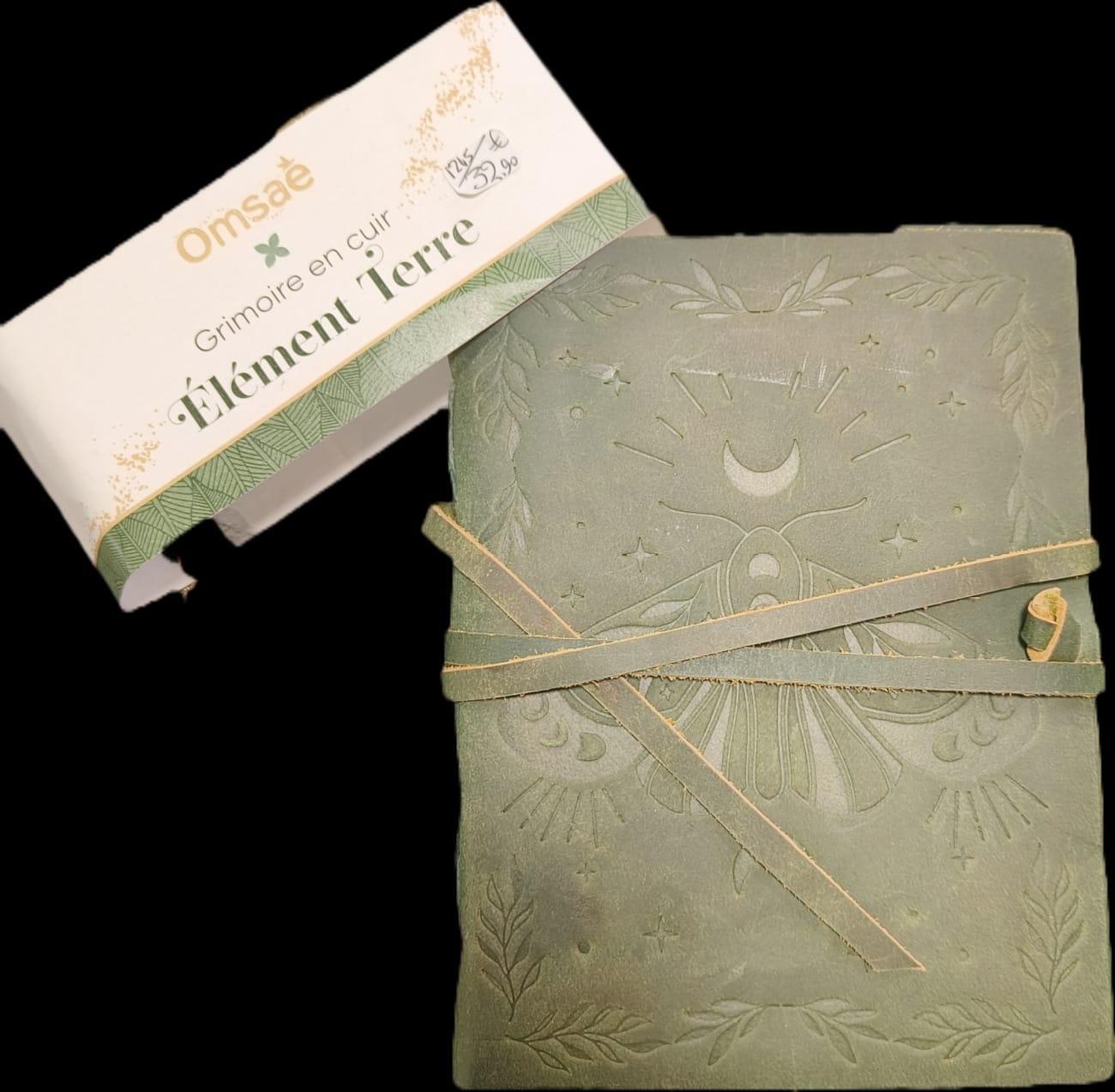 Grimoire en cuir Élément Terre – Image 2