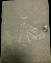 Grimoire en cuir Élément Terre