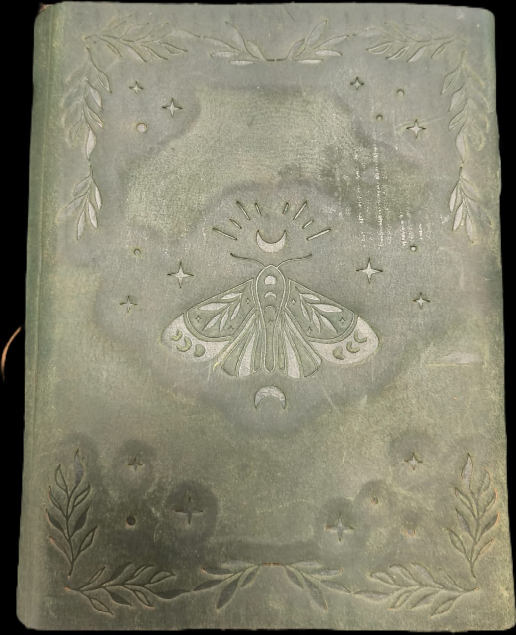 Grimoire en cuir Élément Terre – Image 3